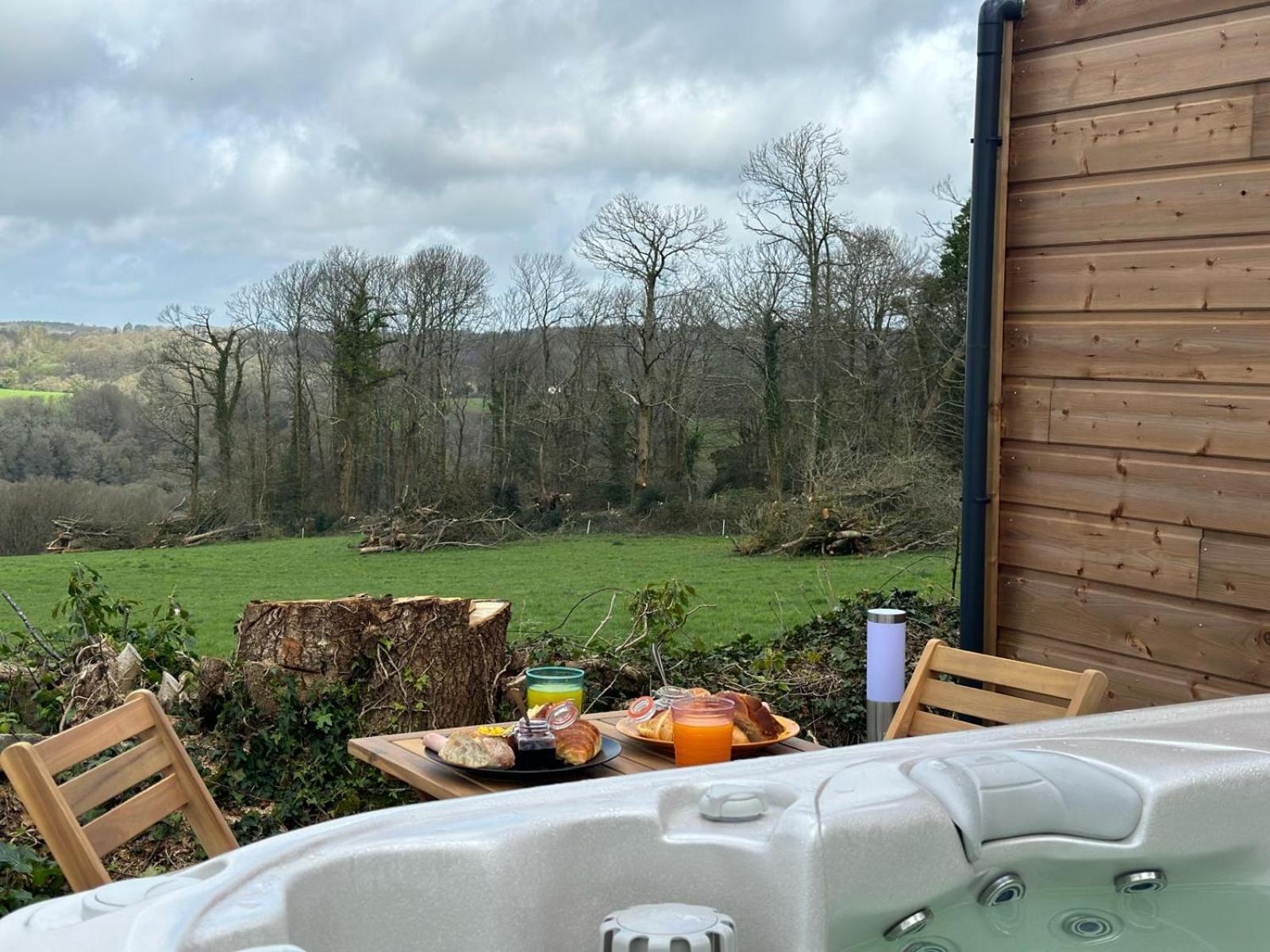 La Cabane D'Emma Spa&Sauna Prive Bannalec Εξωτερικό φωτογραφία