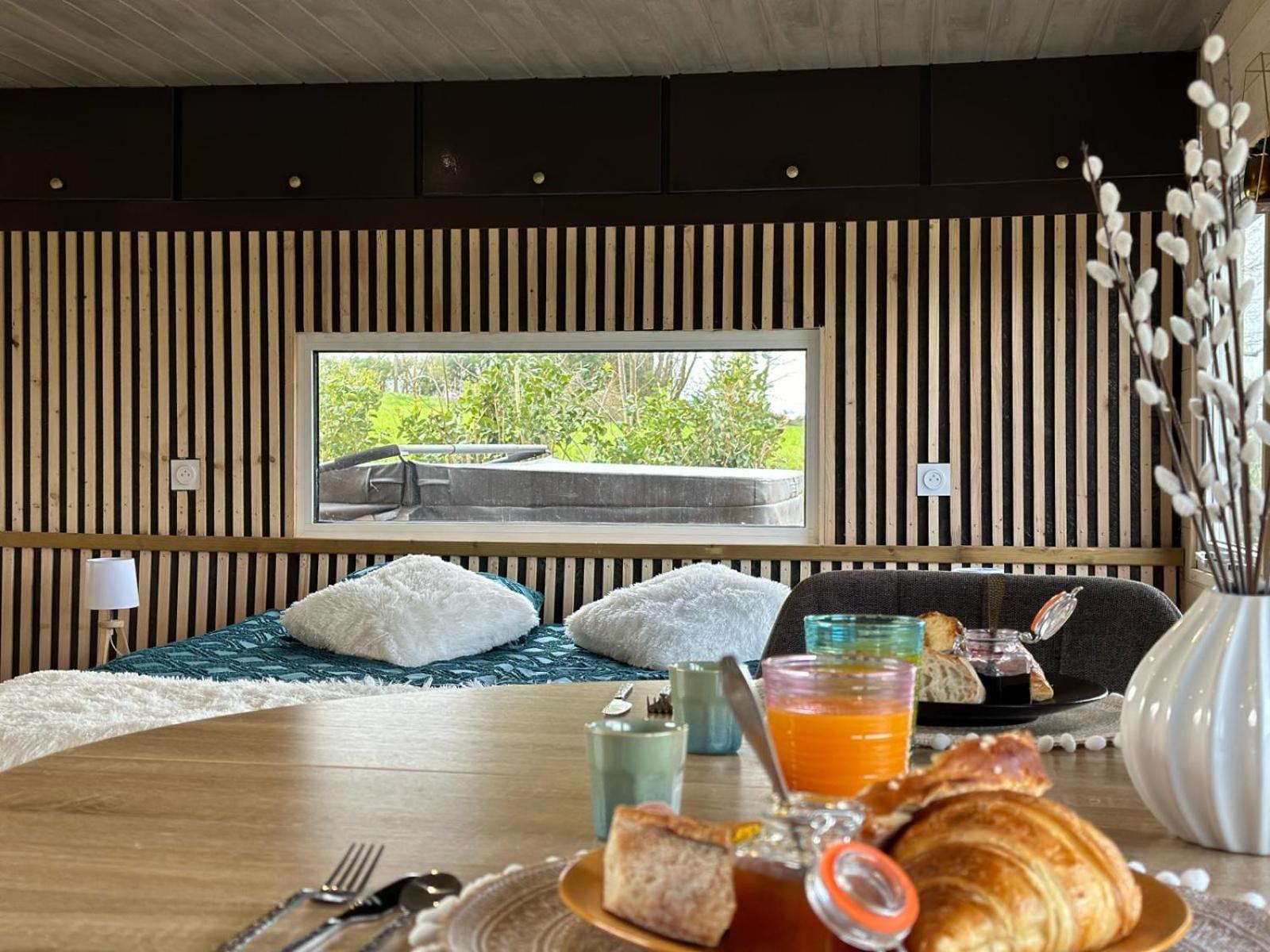 La Cabane D'Emma Spa&Sauna Prive Bannalec Εξωτερικό φωτογραφία