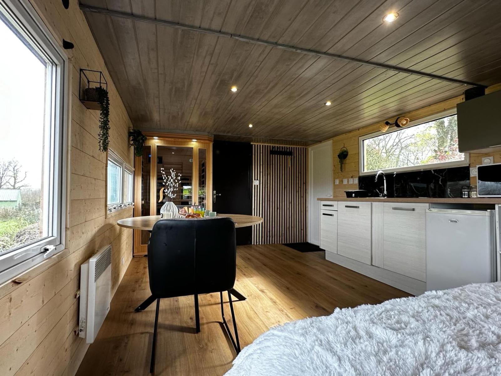 La Cabane D'Emma Spa&Sauna Prive Bannalec Εξωτερικό φωτογραφία