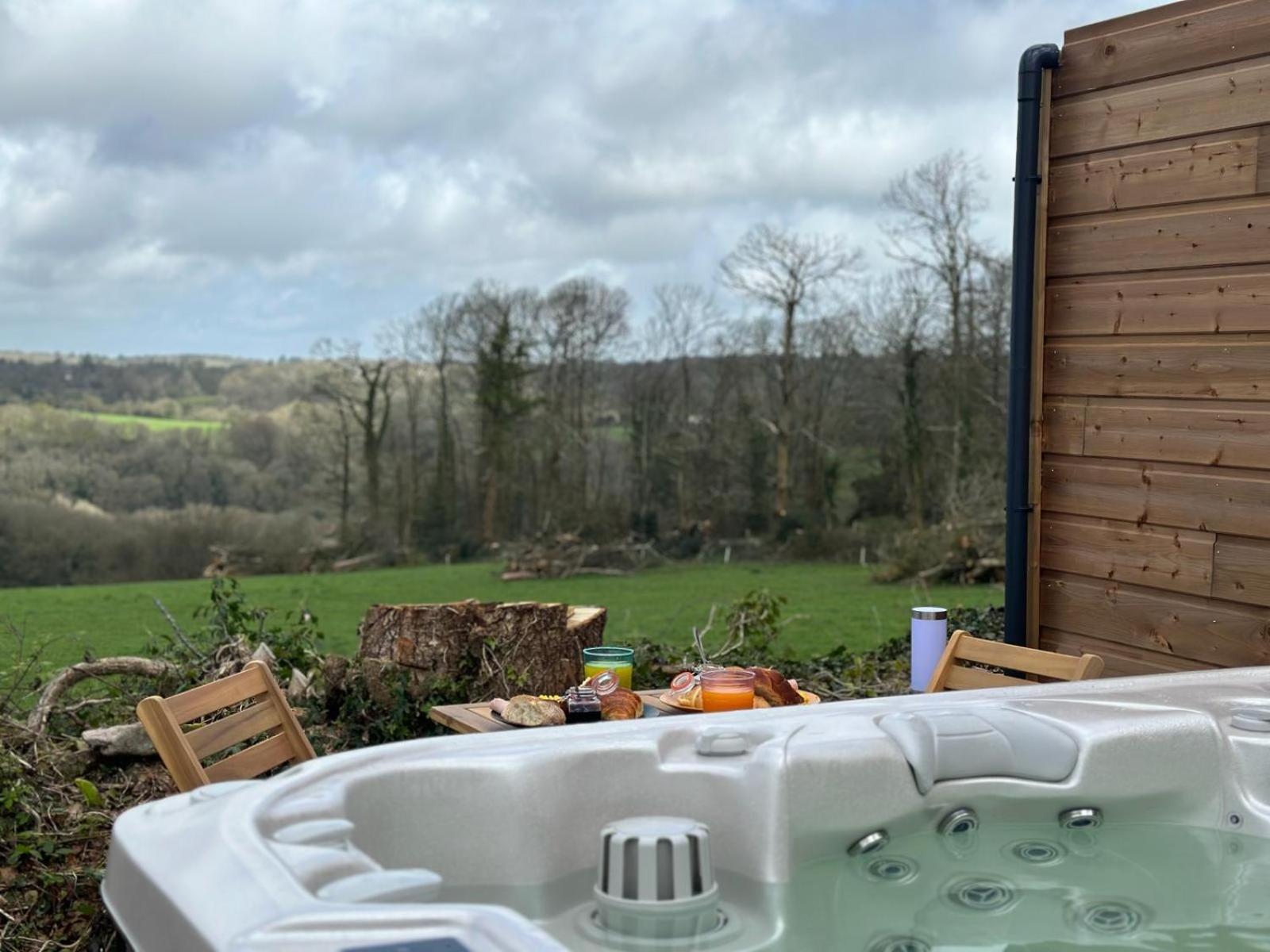 La Cabane D'Emma Spa&Sauna Prive Bannalec Εξωτερικό φωτογραφία